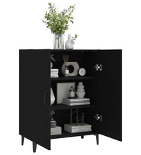 Sideboard Schwarz 70x34x90 cm Holzwerkstoff