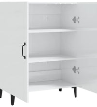 Sideboard Hochglanz-Weiß 70x34x90 cm Holzwerkstoff