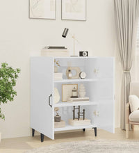 Sideboard Hochglanz-Weiß 70x34x90 cm Holzwerkstoff