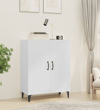 Sideboard Hochglanz-Weiß 70x34x90 cm Holzwerkstoff