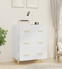Sideboard Weiß 70x34x90 cm Holzwerkstoff