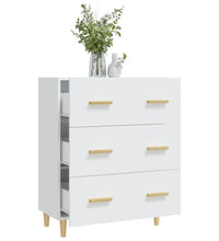 Sideboard Weiß 70x34x90 cm Holzwerkstoff