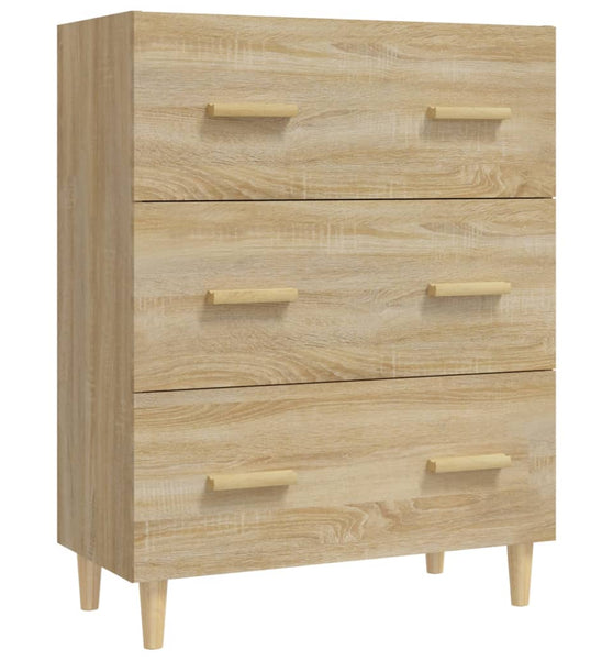 Sideboard Sonoma-Eiche 70x34x90 cm Holzwerkstoff