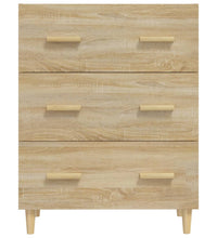 Sideboard Sonoma-Eiche 70x34x90 cm Holzwerkstoff