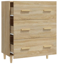 Sideboard Sonoma-Eiche 70x34x90 cm Holzwerkstoff