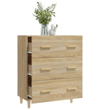 Sideboard Sonoma-Eiche 70x34x90 cm Holzwerkstoff