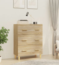 Sideboard Sonoma-Eiche 70x34x90 cm Holzwerkstoff