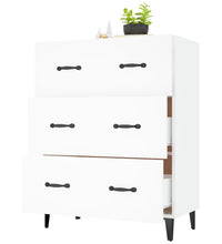 Sideboard Weiß 69,5x34x90 cm Holzwerkstoff