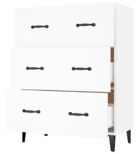 Sideboard Weiß 69,5x34x90 cm Holzwerkstoff