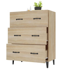 Sideboard Sonoma-Eiche 69,5x34x90 cm Holzwerkstoff