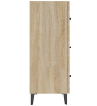 Sideboard Sonoma-Eiche 69,5x34x90 cm Holzwerkstoff