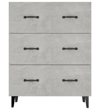 Sideboard Betongrau 69,5x34x90 cm Holzwerkstoff