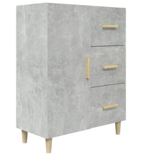 Sideboard Betongrau 69,5x34x90 cm Holzwerkstoff