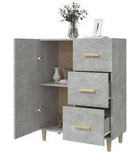 Sideboard Betongrau 69,5x34x90 cm Holzwerkstoff