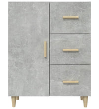 Sideboard Betongrau 69,5x34x90 cm Holzwerkstoff