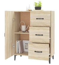 Sideboard Sonoma-Eiche 69,5x34x90 cm Holzwerkstoff