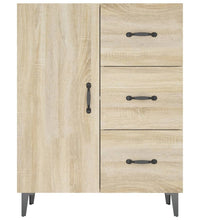 Sideboard Sonoma-Eiche 69,5x34x90 cm Holzwerkstoff