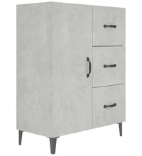Sideboard Betongrau 69,5x34x90 cm Holzwerkstoff