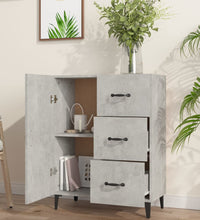 Sideboard Betongrau 69,5x34x90 cm Holzwerkstoff