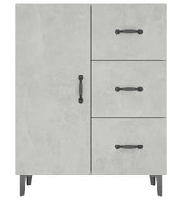 Sideboard Betongrau 69,5x34x90 cm Holzwerkstoff
