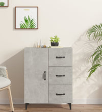 Sideboard Betongrau 69,5x34x90 cm Holzwerkstoff