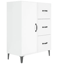 Sideboard Hochglanz-Weiß 69,5x34x90 cm Holzwerkstoff
