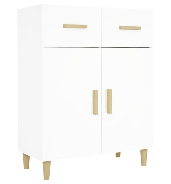 Sideboard Weiß 69,5x34x89 cm Holzwerkstoff