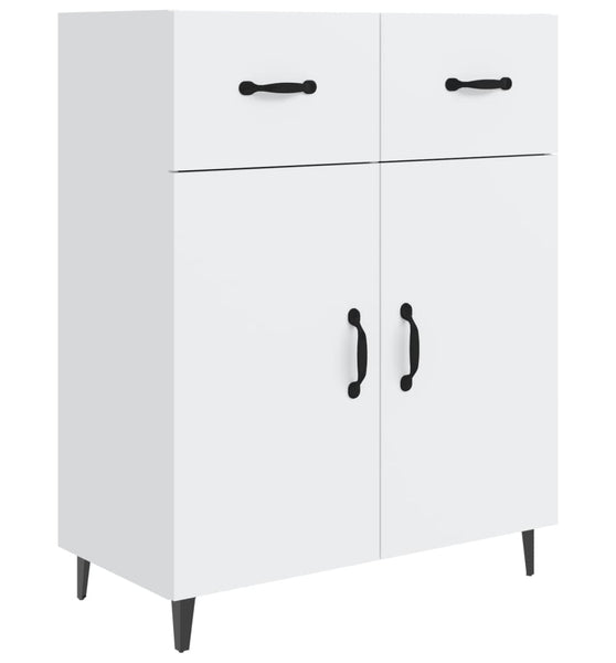 Sideboard Weiß 69,5x34x90 cm Holzwerkstoff