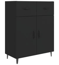 Sideboard Schwarz 69,5x34x90 cm Holzwerkstoff