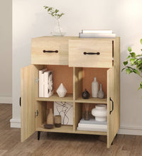 Sideboard Sonoma-Eiche 69,5x34x90 cm Holzwerkstoff