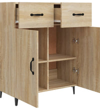 Sideboard Sonoma-Eiche 69,5x34x90 cm Holzwerkstoff