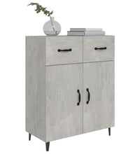 Sideboard Betongrau 69,5x34x90 cm Holzwerkstoff