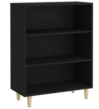 Sideboard Schwarz 69,5x32,5x90 cm Holzwerkstoff