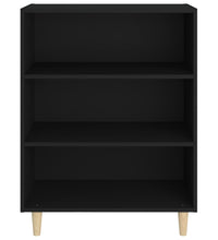 Sideboard Schwarz 69,5x32,5x90 cm Holzwerkstoff