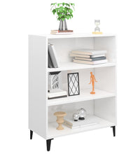 Sideboard Hochglanz-Weiß 69,5x32,5x90 cm Holzwerkstoff