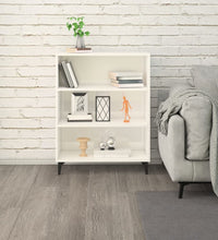 Sideboard Hochglanz-Weiß 69,5x32,5x90 cm Holzwerkstoff