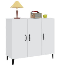 Sideboard Weiß 90x34x80 cm Holzwerkstoff