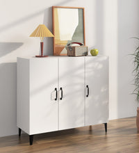 Sideboard Weiß 90x34x80 cm Holzwerkstoff