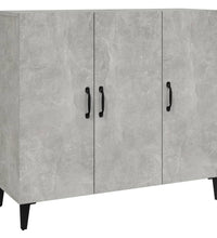 Sideboard Betongrau 90x34x80 cm Holzwerkstoff