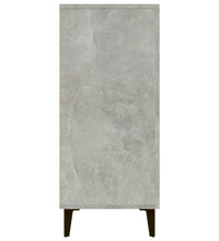 Sideboard Betongrau 90x34x80 cm Holzwerkstoff