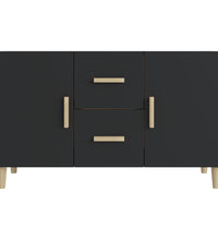Sideboard Schwarz 100x36x60 cm Holzwerkstoff