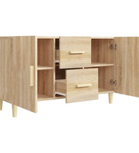 Sideboard Sonoma-Eiche 100x36x60 cm Holzwerkstoff