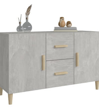 Sideboard Betongrau 100x36x60 cm Holzwerkstoff