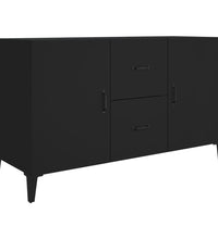 Sideboard Schwarz 100x36x60 cm Holzwerkstoff