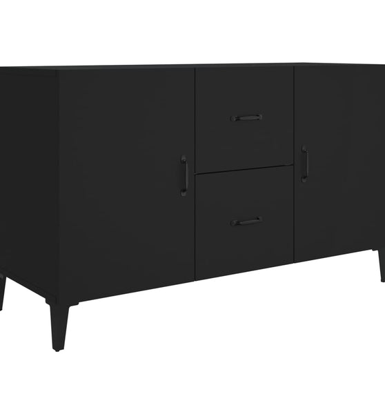 Sideboard Schwarz 100x36x60 cm Holzwerkstoff