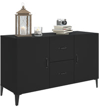 Sideboard Schwarz 100x36x60 cm Holzwerkstoff