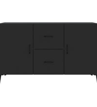 Sideboard Schwarz 100x36x60 cm Holzwerkstoff