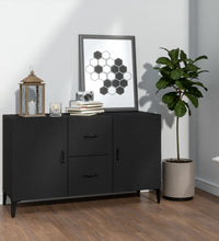 Sideboard Schwarz 100x36x60 cm Holzwerkstoff