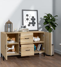 Sideboard Sonoma-Eiche 100x36x60 cm Holzwerkstoff