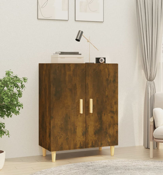 Sideboard Räuchereiche 70x34x90 cm Holzwerkstoff